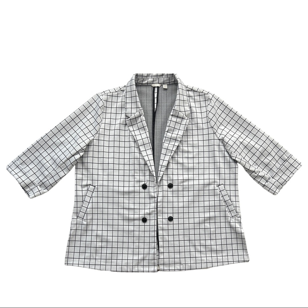 Cato Open Front Blazer (18/20W) - Picture 3 of 16
